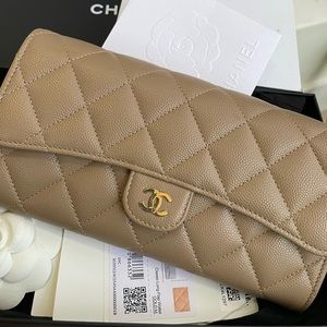 Chanel Classic Long Wallet with Chain